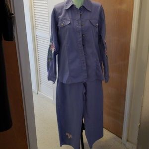 Bob Mackie pant suit